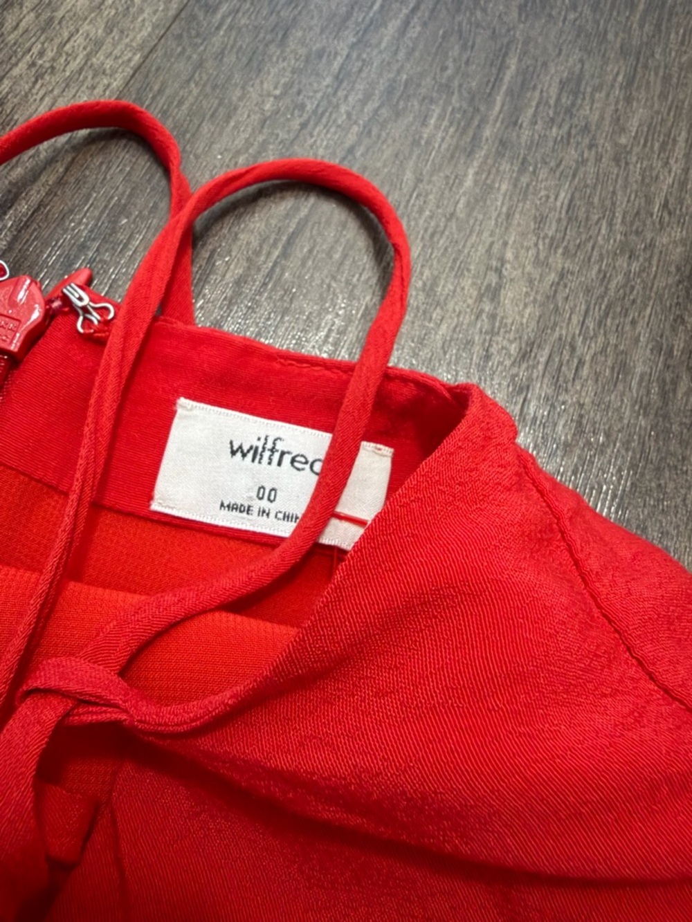 Wilfred Red Dress - Picture 2 of 4